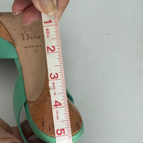 Dior slingback shoe